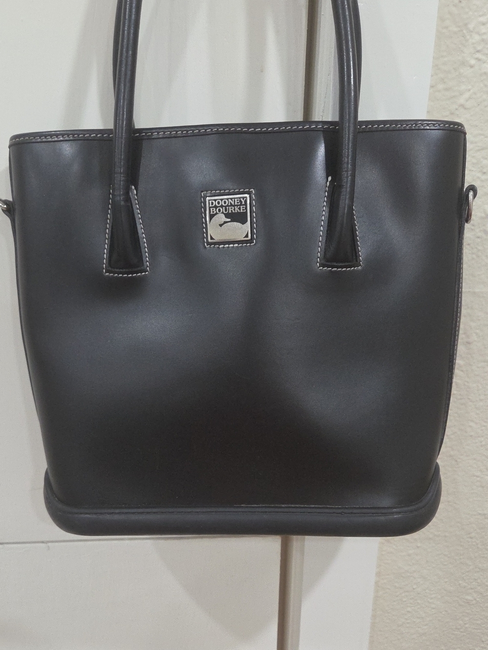 Dooney & Bourke Parasole Weather Black Leather